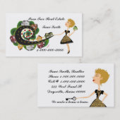 Wirkliches Anwesen-Geschäft Visitenkarte (Vorne/Hinten)