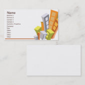 Wirkliches Anwesen - Geschäft Visitenkarte (Vorne/Hinten)