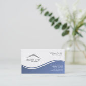 Wirkliches Anwesen - Geschäfts-Karten Visitenkarte (Stehend Vorderseite)