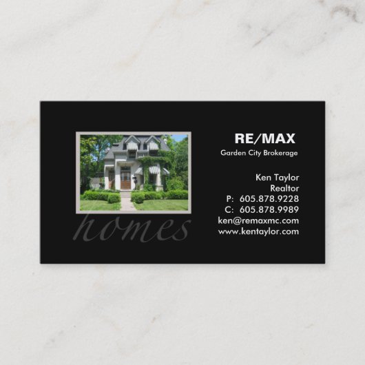 Wirkliches Anwesen-hübsche Visitenkarte (Vorderseite)