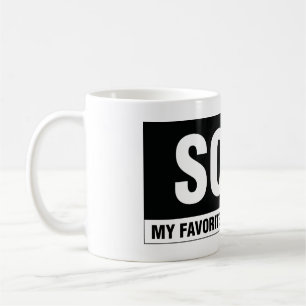 Wirkliches Anwesen-moderne Kalligraphie-Tasse Kaffeetasse