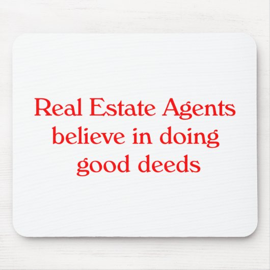 Wirkliches Anwesen Mousepad (Vorne)