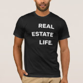 WIRKLICHES ANWESEN Realtor Marketing T-Shirt (Vorderseite)