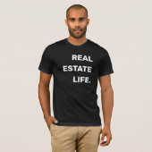 WIRKLICHES ANWESEN Realtor Marketing T-Shirt (Vorne ganz)