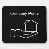 Wirkliches Anwesen-Thema Mousepad (Vorne)