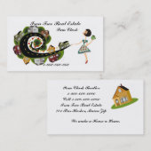 Wirkliches Anwesen Visitenkarte (Vorne/Hinten)