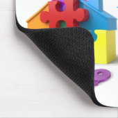 Wirkliches Anwesen, Zuhauseversicherung, Realtor, Mousepad (Ecke)