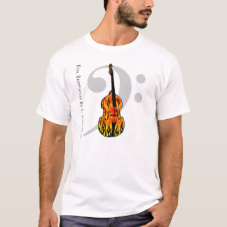 Wirkliches Bassplayers tun es stehender hoher T - T-Shirt