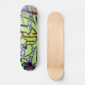 Wirkliches Graffiti-Skateboard Skateboard (Vorderseite)