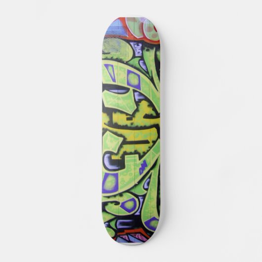 Wirkliches Graffiti-Skateboard Skateboard (Vorderseite)