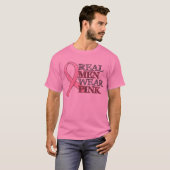 Wirkliches Herrenbekleidung-Rosa ($19,95) T-Shirt (Vorne ganz)