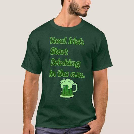 Wirkliches irisches Shirt (Vorderseite)