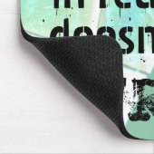 Wirkliches Leben gibt es kein Undo, Nerd-Version - Mousepad (Ecke)