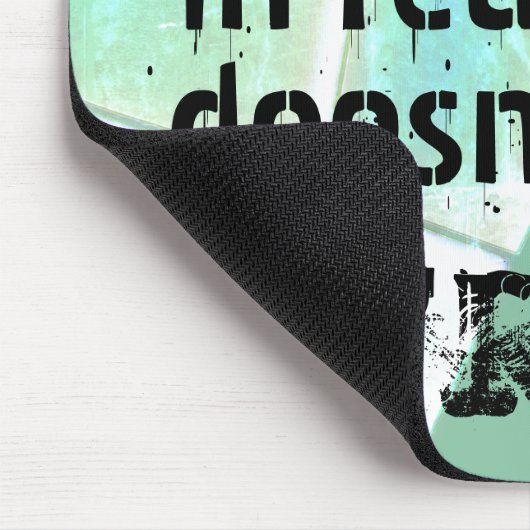 Wirkliches Leben gibt es kein Undo, Nerd-Version - Mousepad (Ecke)