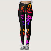 Wirkliches Leben "Ninja" Leggings (Vorderseite)