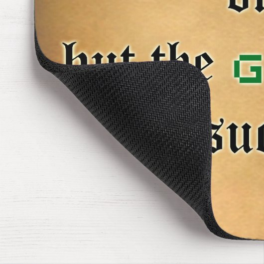 Wirkliches Lebens-Grafiken sind zum Kotzen Mousepad (Ecke)