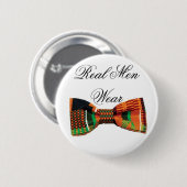 Wirkliches Mann-Abnutzung Bowties Button (Vorne & Hinten)
