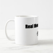 Wirkliches Mann-Fahrt Harleys Kaffeetasse (Links)