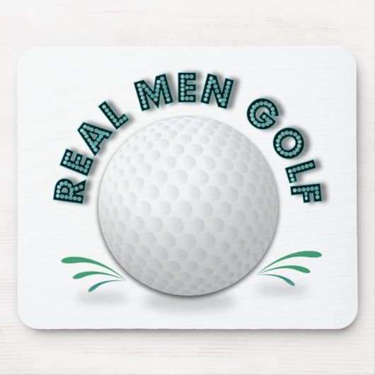 Wirkliches Manngolf Mousepad (Vorne)