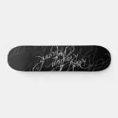Wirkliches Rhythmus-Logo Skateboard (Horizontal)