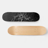 Wirkliches Rhythmus-Logo Skateboard (Horizontal)