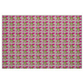 Wirkliches rosa und grünes Gewebe Stoff (Fat Quarter (45,7 x 55,9 cm))