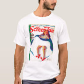 Wirkliches Schirm-Spaß-Titelseite3 T-Shirt (Vorderseite)