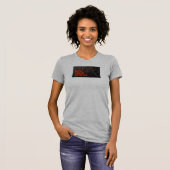 Wirkliches Verbrechen-Profil-Schaufel-Hals-T-Shirt T-Shirt (Vorne ganz)