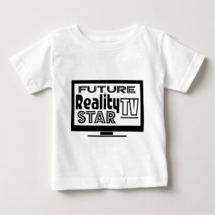 Wirklichkeit Fernsehstern Baby T-shirt