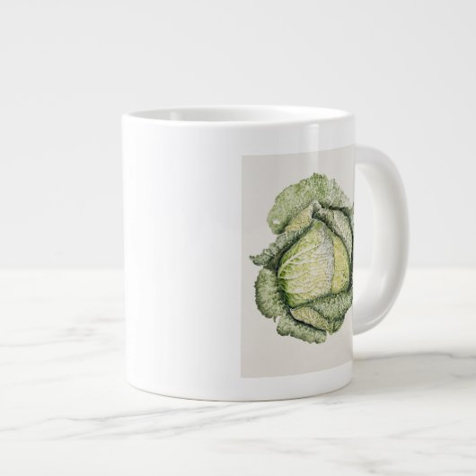 Wirsingkohl Jumbo-Tasse (Vorderseite Rechts)