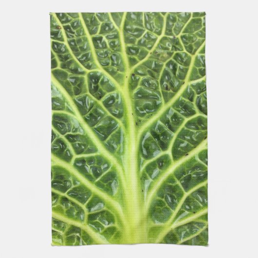 Wirsingkohl Savoy cabbage berza chou vert Geschirrtuch (Vertikal)