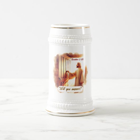 Wirst du antworten? bierglas (Mittel)