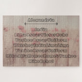 Wirst du das Puzzle "heiraten" in einem Puzzle (Horizontal)