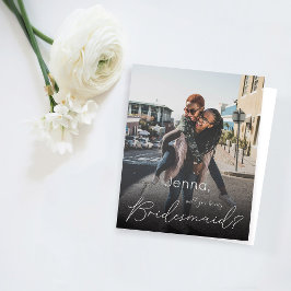 Wirst du dein Foto zu meiner Bridesmaid machen?