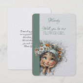 Wirst du mein Blumenmädchen sein (Vorne/Hinten)