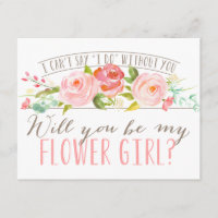 Wirst du mein Blumenmädchen sein? | Bridesmaid