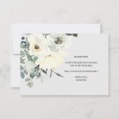 Wirst du mein Blumenmädchen sein Elfenbeinblume? (Rückseite)