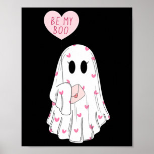 Wirst du mein Boo lustiger gruseliger Geist Valent Poster