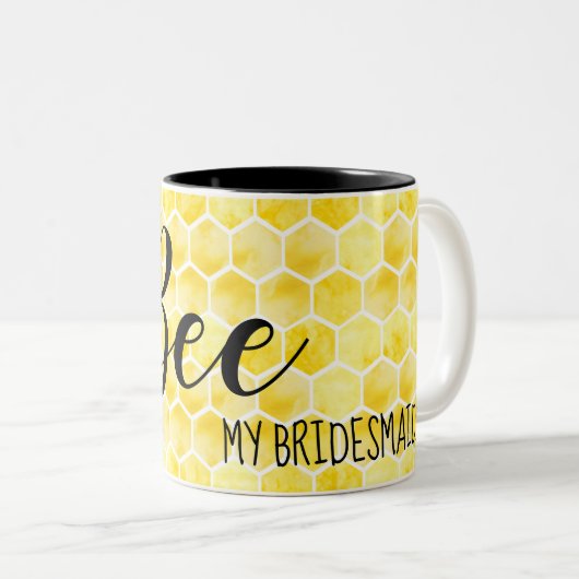 Wirst du mein Brautparty-Geschenk-Thema sein? Zweifarbige Tasse (VorderseiteRechts)