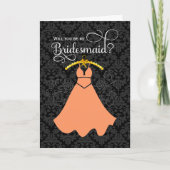 Wirst du mein Bridesmaid-Päpst sein? Einladung (Vorderseite)