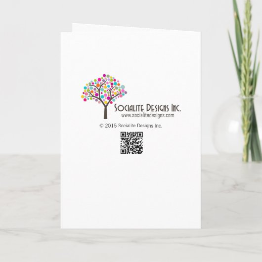 Wirst du mein Bridesmaid-Päpst sein? Einladung (Rückseite)