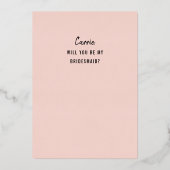 Wirst du mein Foto sein? Folieneinladung (Rückseite)