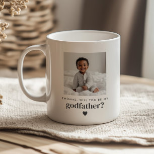 Wirst du mein Patenonkel sein Foto Vorschlag Kaffeetasse