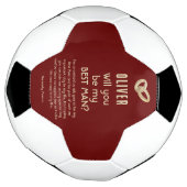 Wirst du mein Trauzeuge Individuelle Name sein? Fußball (Gedreht)