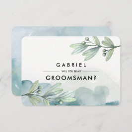 Wirst du mein Trauzeuge sein? Benutzerdefinierte E Einladung