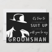 Wirst du mein Trauzeuge sein? Dankeskarte (Vorderseite)