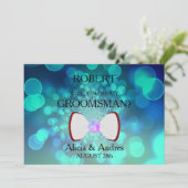 Wirst du mein Trauzeuge sein? Einladung (Stehend Vorderseite)