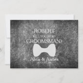 Wirst du mein Trauzeuge sein? Vorschlag Einladung (Vorderseite)