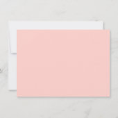 Wirst du meine Blumenmädchenkarte sein? Einladung (Rückseite)