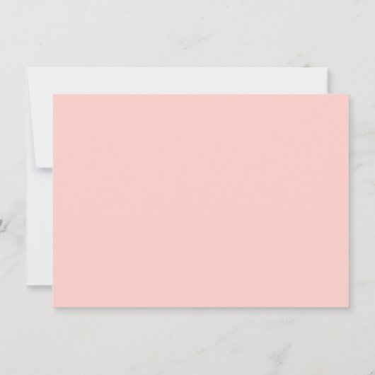 Wirst du meine Blumenmädchenkarte sein? Einladung (Rückseite)